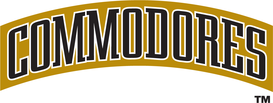Vanderbilt Commodores 1999-2004 Wordmark Logo v2 iron on transfers for clothing